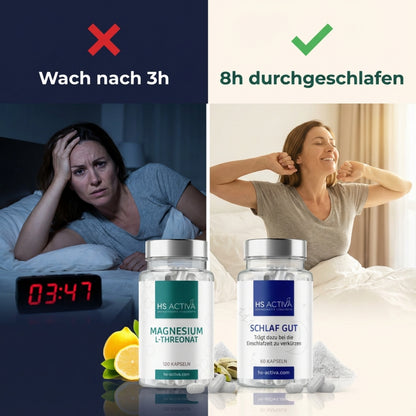Schlaf Gut Set (Schlaf Gut + Magnesium L-Threonat)