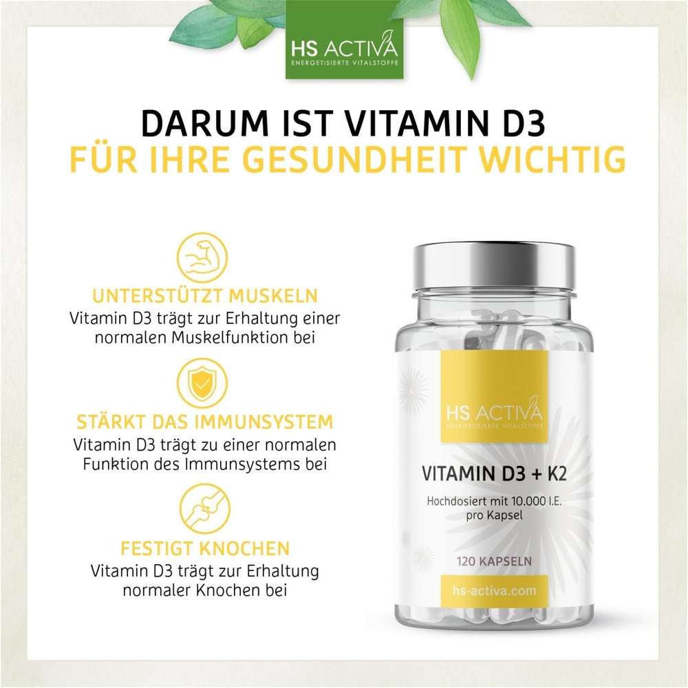 D3 K2 Kapseln und warum Sie für Ihre Gesundheit wichtig sind
