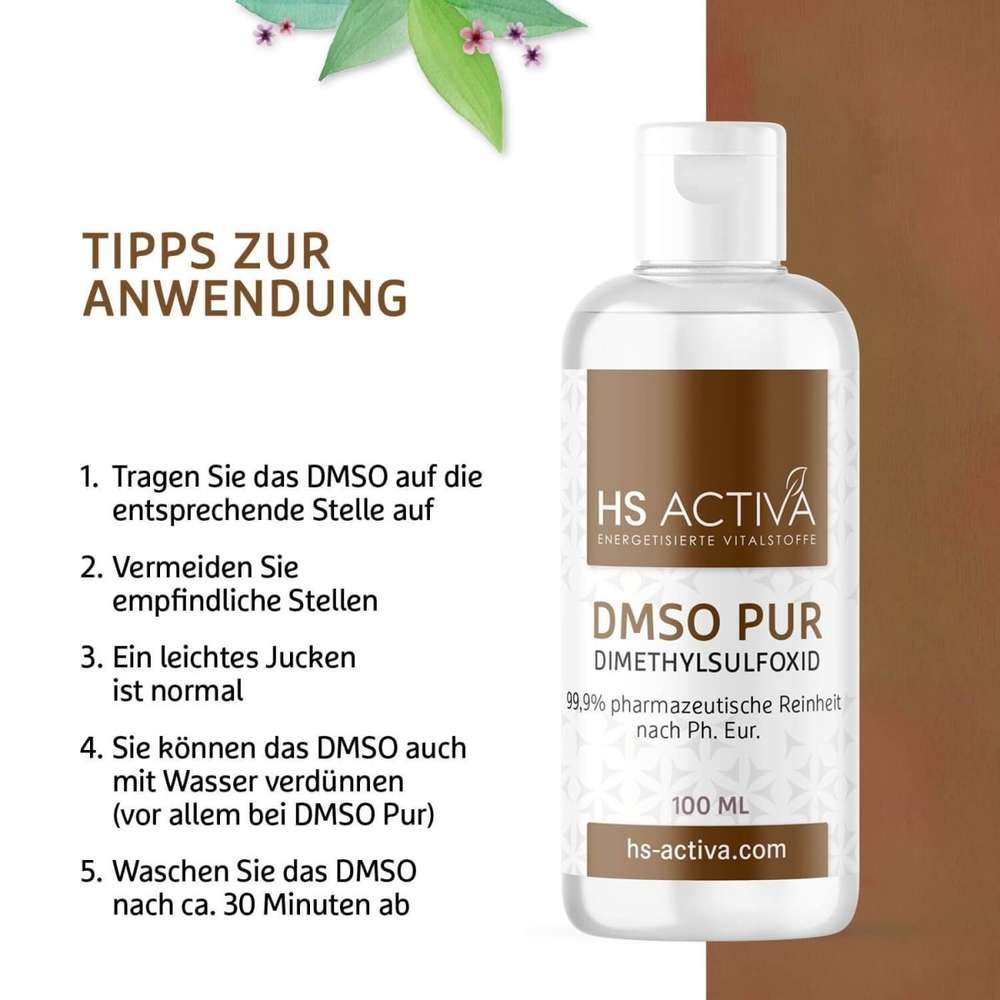 DMSO 99,9 kaufen - Tipps zur Anwendung