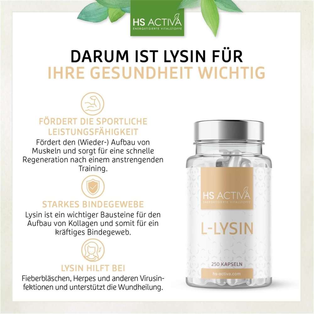 Darum ist L-Lysin Monohydrochlorid für Ihre Gesundheit wichtig