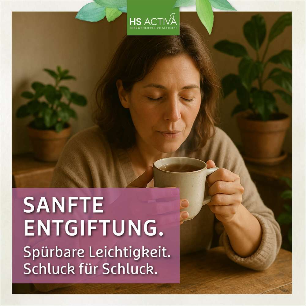 VitalKräuter-Tee - VitalKräutertee kaufen | 20 Heilkräuter für sanfte Entgiftung und spürbare Leichtigkeit, ideal für tägliche Anwendung.