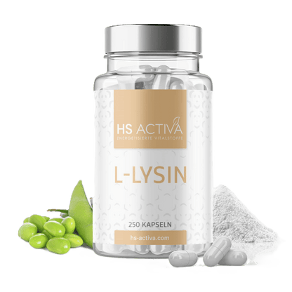 L-Lysin Monohydrochlorid Kapseln Packung HS Activa