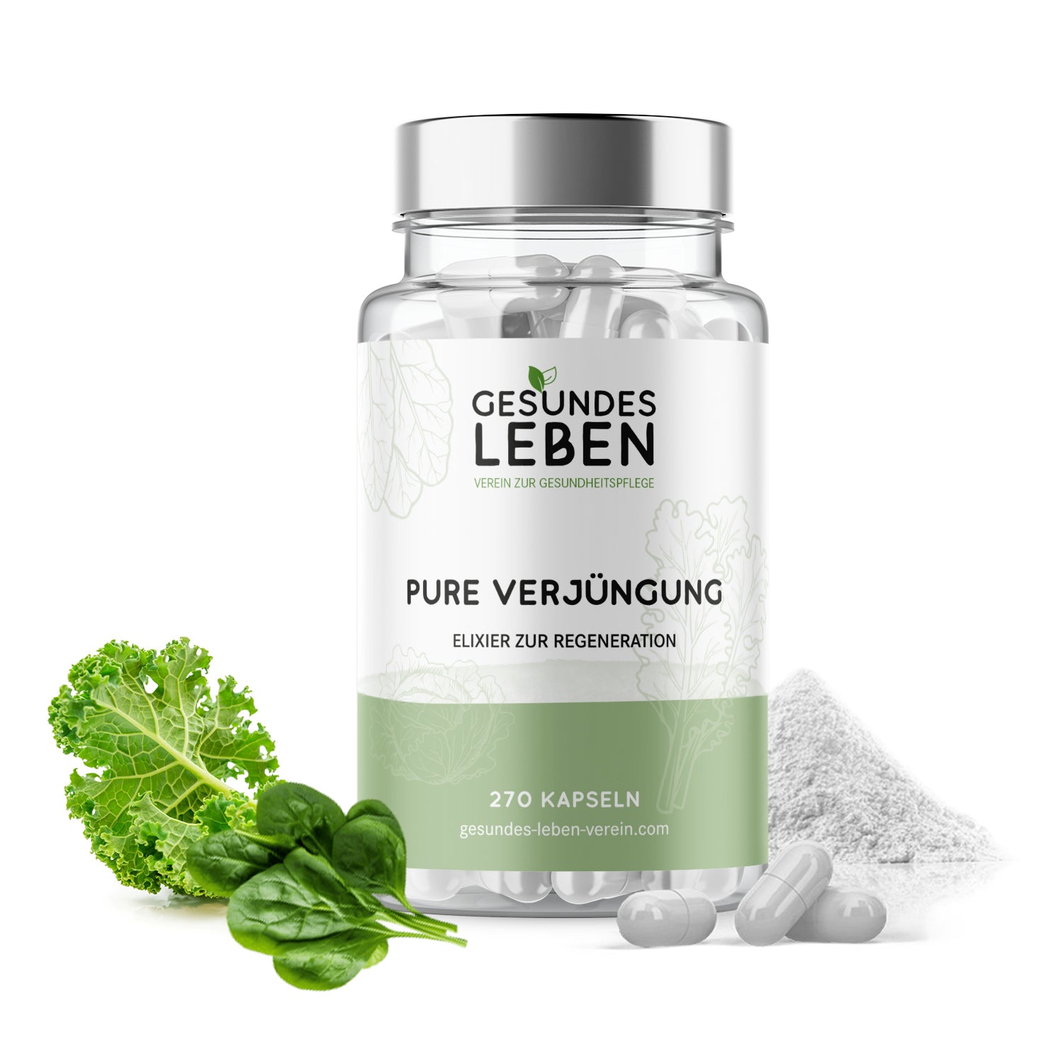 Gesundes Leben - Pure Verjüngung - 270 Kapseln
