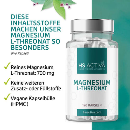 Magnesium L Threonat kaufen - Diese Inhaltsstoffe machen es so besonders
