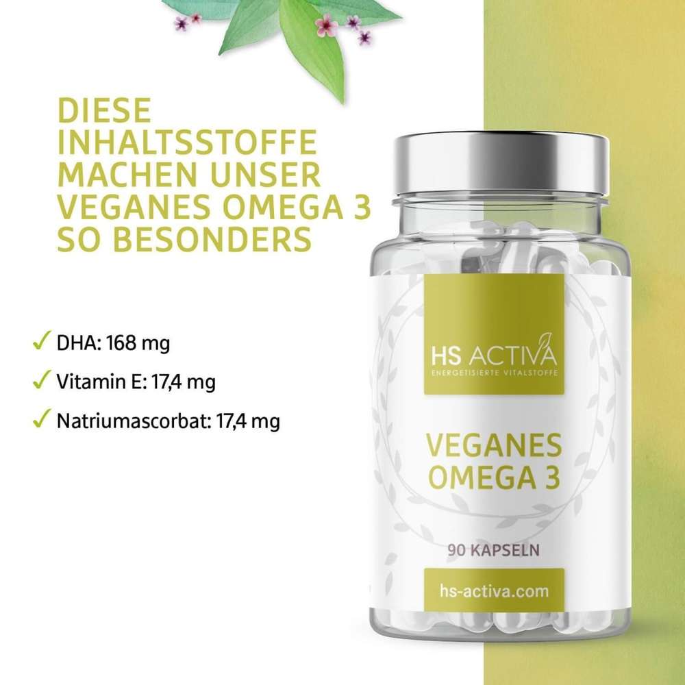 Omega 3 Kapseln aus Algen und ihre Inhaltsstoffe
