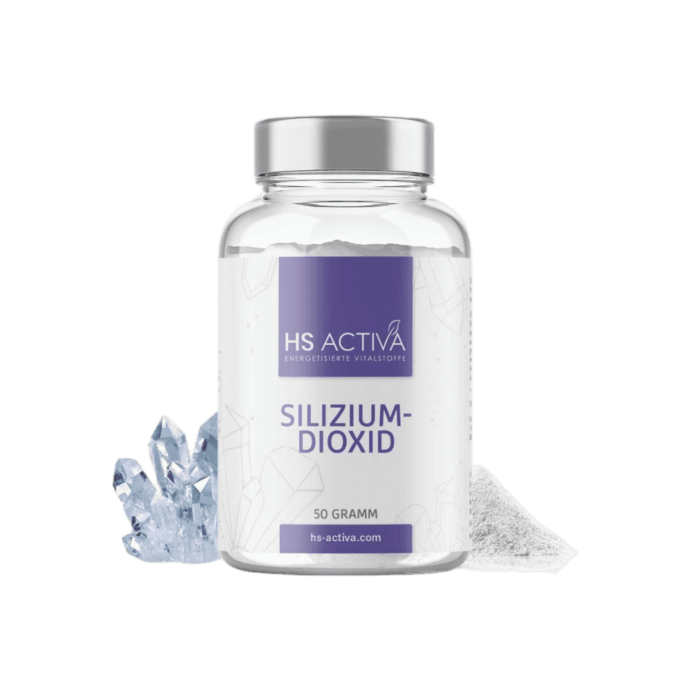 Silicium von HS Activa, 50 g Siliciumdioxid als Trinkpulver