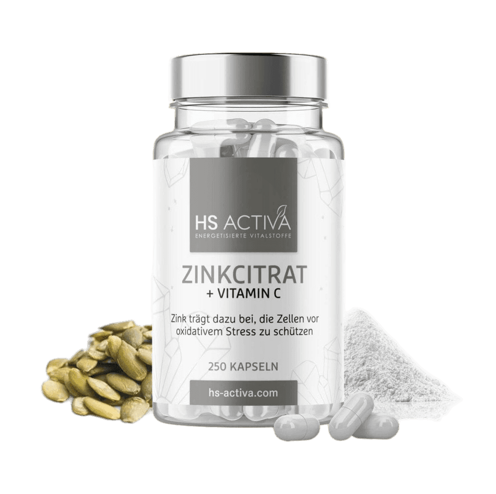 Zink + Vitamin C von HS Activa, 250 Kapseln