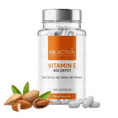Vitamin E Kapseln von HS Activa - Produktfoto
