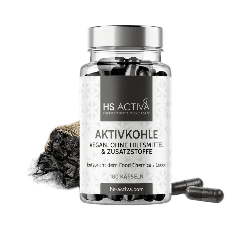 Aktivkohle | Food Chemicals Codex | 180 Kapseln - HS Activa