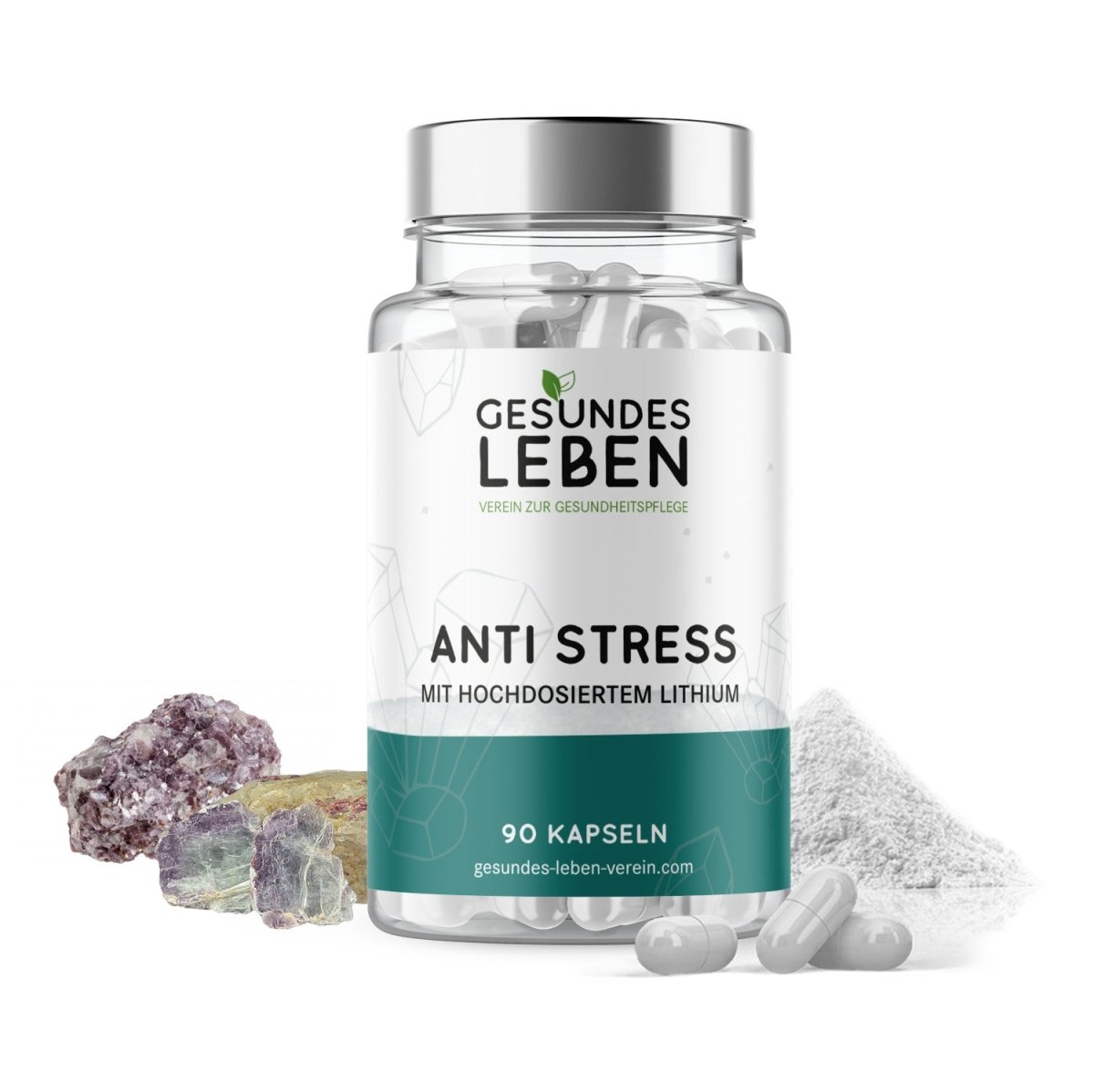 Gesundes Leben - Anti Stress - 90 Kapseln - HS Activa