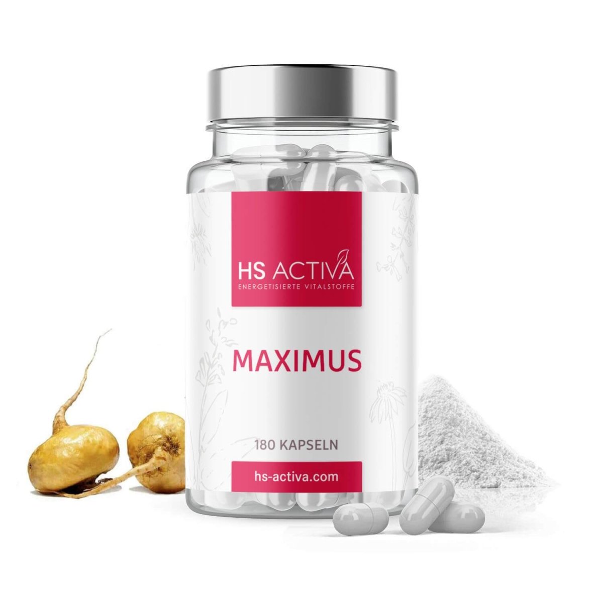 Maximus | Natürliches Potenzmittel (Ohne Chemie) | Libido nachhaltig steigern - HS Activa
