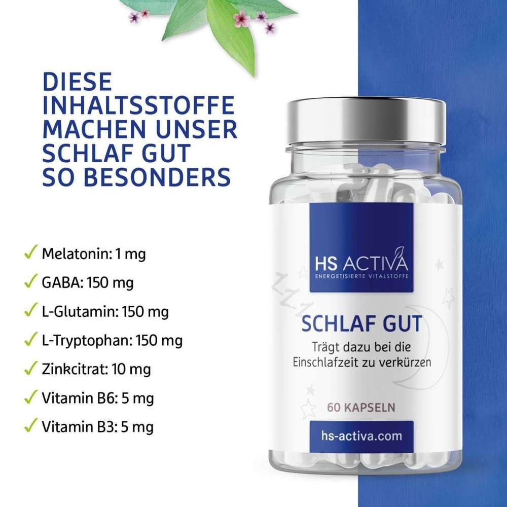 Schlaf Gut | Schneller einschlafen | Bessere Erholung im Schlaf