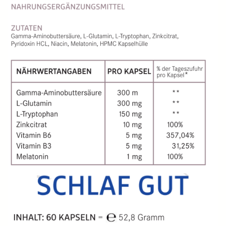 Schlaf Gut Set (Schlaf Gut + Magnesium) - 20% Rabatt - HS Activa