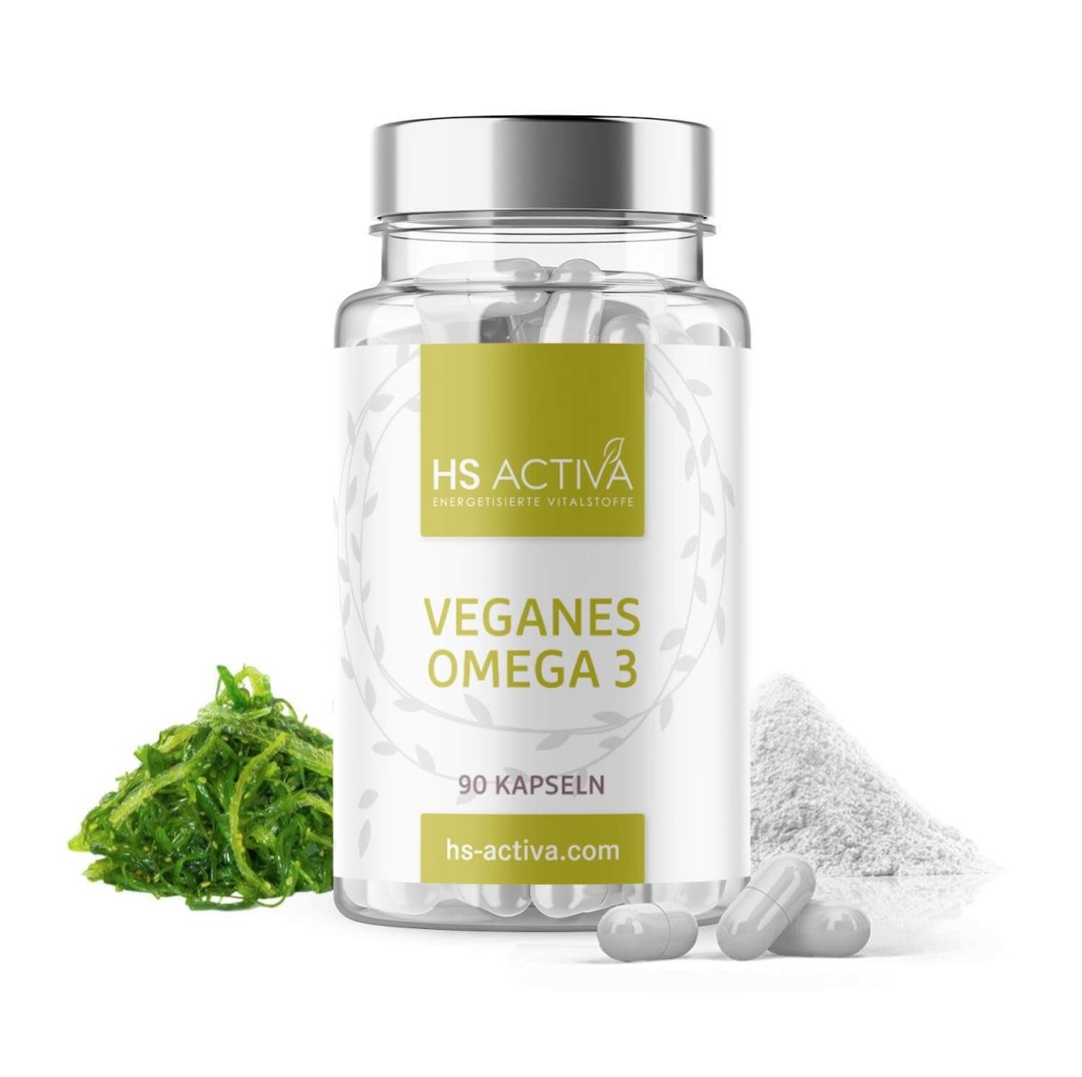Veganes Omega 3 (90 Kapseln) - HS Activa